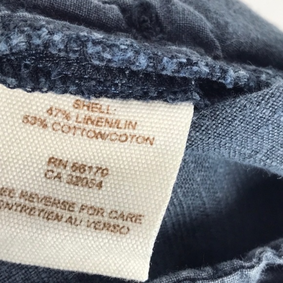 FREE PEOPLE • Linen Blend Drawstring Shorts • 6 - Picture 2 of 6